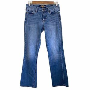 Lucky Brand Women's Sweet n Low Medium Wash Whiskered Denim Jeans Size 6/28